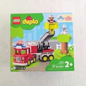 Lego Duplo Fire Truck New & Sealed In Box 21 Pieces 2+